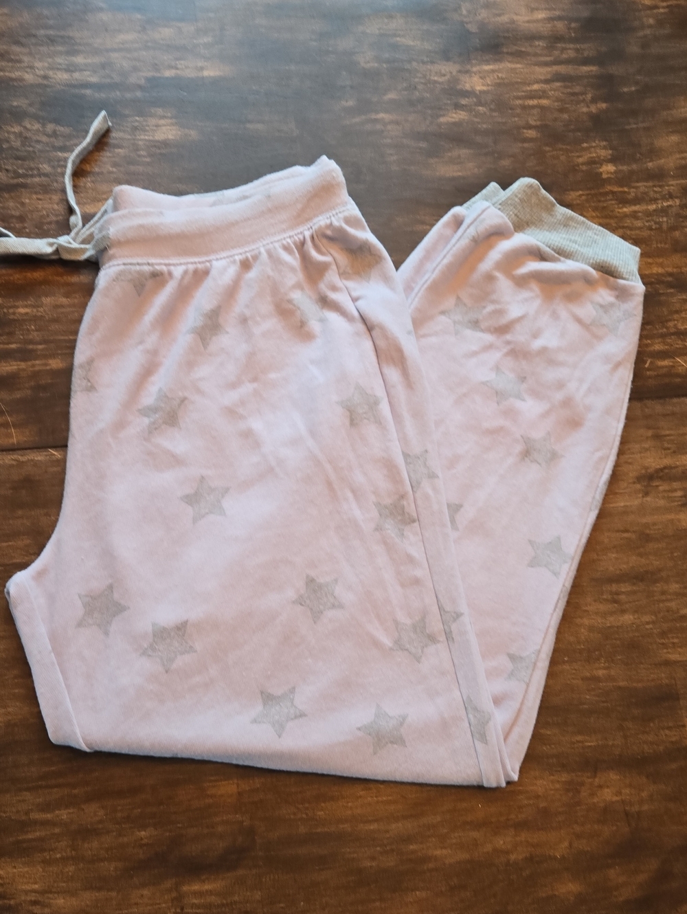 Splendid Light Purple And Gray Star-Print Pajama/Lounge Pants-Super Soft